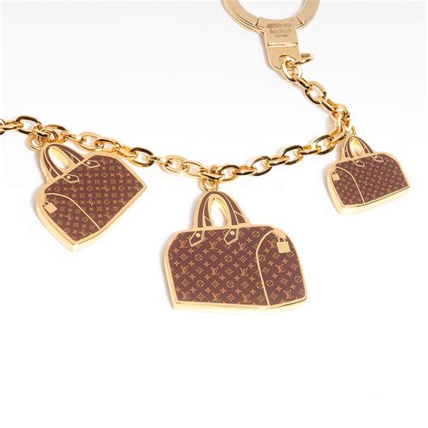 louis vuitton bag charm chain|louis Vuitton Bag charm dupe.